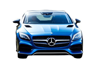 Mercedes Benz blue GAPInsurance123