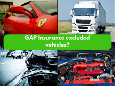 Excluded vehicles for Gap Insurance