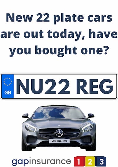 New 22 plate cars UK
