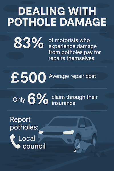UK pothole damage crisis 2025