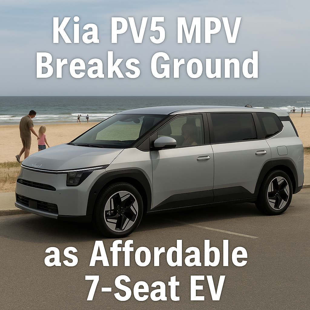 Kia’s new PV5 electric MPV launches from just £32,995, offering seven seats, 249 miles of range, and cutting-edge tech, undercutting the VW ID.Buzz by £25,000. Discover how it’s reshaping the EV market.